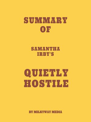 cover image of Summary of Samantha Irby's Quietly Hostile